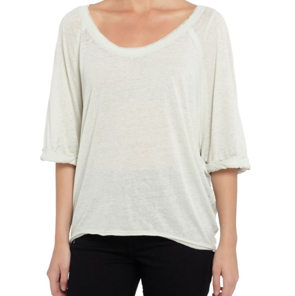 Free People Moonlight Burnout T-Shirt